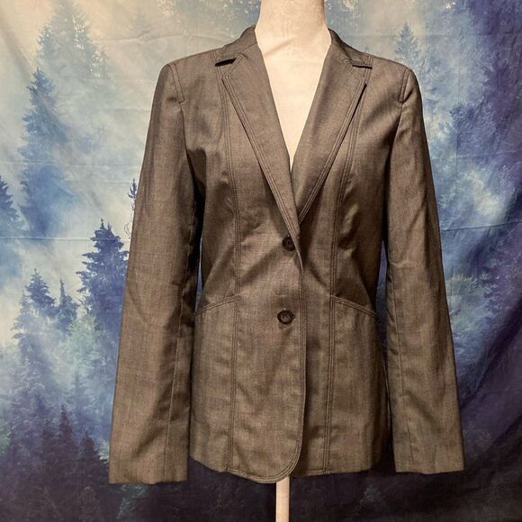 Express Charcoal Gray  Blazer size‎ 9/10 - Picture 4 of 6